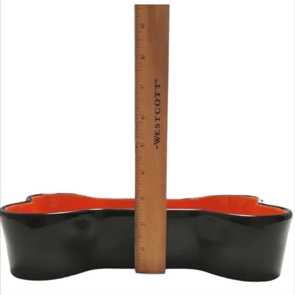 Rae Dunn Ceramic Dog Food and Water Bowl